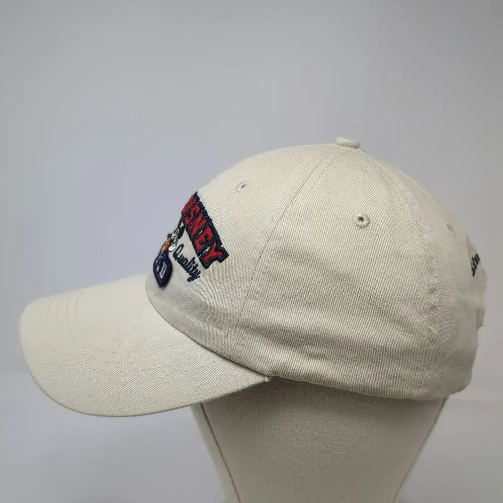 Disney Parks Baseball Cap Beige One Size Mickey Mouse Since 1971 Slideback Hat